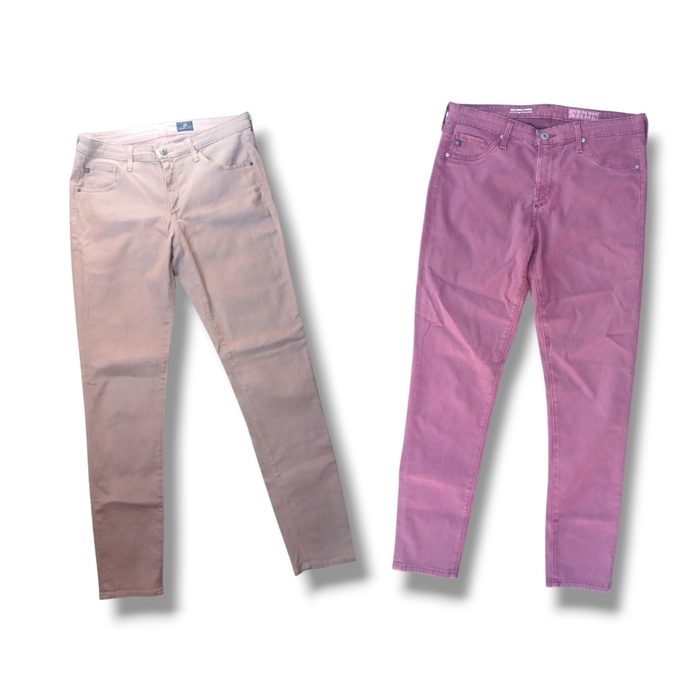 Bundle of Pre-loved AG Adriano Goldschmied Skinny Ankle Jeans, Size 30